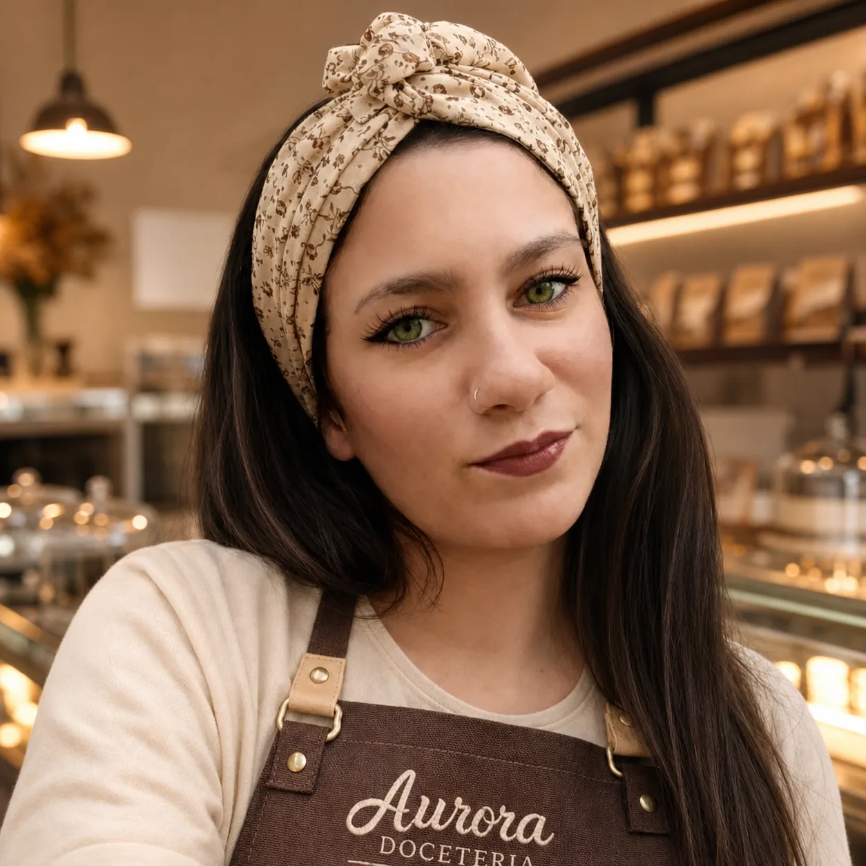 Vanuza Telles, criadora da Aurora Doceteria